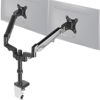 Picture of VIVO Heavy Duty Dual 17 to 32 inch Monitor Pneumatic Spring Arm Stand, Aluminum Clamp-on Desk Mount, Fits 2 Screens, Max VESA 100x100, Black, STAND-V200G