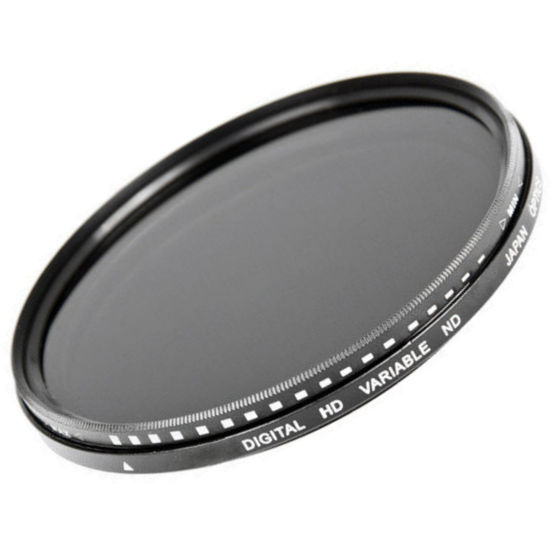 Picture of 82mm ND Filter - 8 Stops of Light ND Adjustable Neutral Density Variable Fader Filter Lens 82mm Fits Canon EF 24-70mm f/2.8L II USM 82mm Neutral Density Filter, 82 mm ND Filter Japan