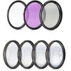 Picture of 52MM Professional Lens & Filter Bundle - Complete DSLR/SLR Compact Camera Accessory Kit - Lenses (Telephoto, Wide Angle), Filters (Macro, ND, UV, CPL, FLD), Cleaning Tools + More Accessories