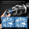 Picture of ZXHZAQ Photograph Flash Snoot Conical Lens Video Modelling Shape Photo Studio Light Kit with Optical Spotlight Lens 35 Gobos