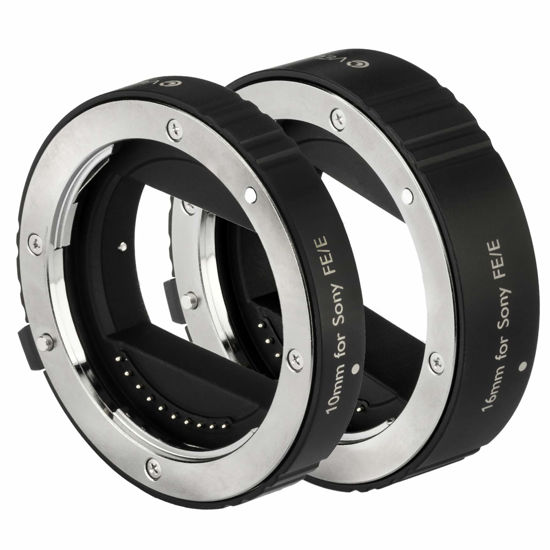 Picture of Vello EXT-SFED2 Auto Focus Extension Tubes for Sony E-Mount Lenses