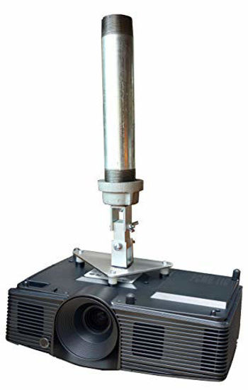 Picture of PCMD, LLC. Projector Ceiling Mount Compatible with Optoma HD28e HD28HDR HD29HLV HD146X W412 X412 with NPT Adapter