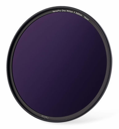 Picture of Haida 72mm One Million X Edition Filter ND1000000 20 Stop ND Optical Glass 1000000x HD4607-72