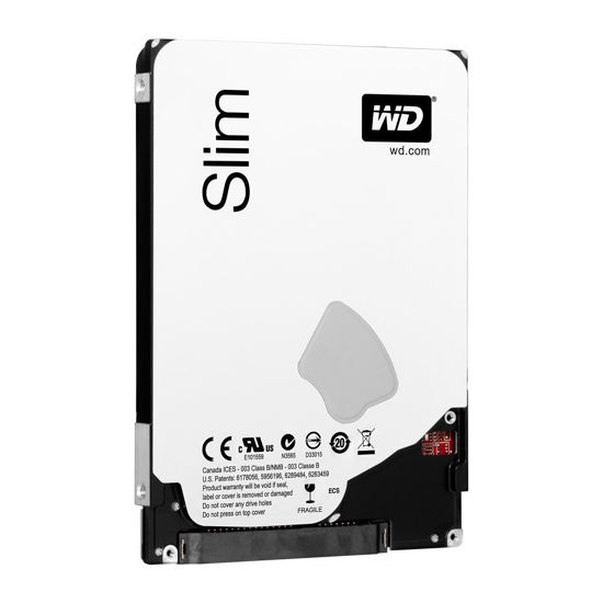 Picture of WD Blue 1TB Laptop 7mm Hard Drive: 2.5 Inch, SATA 6Gb/s, 5400 RPM, 8MB Cache (WD10SPCX),Black, grey