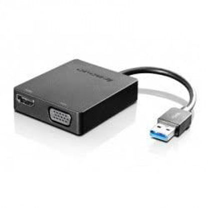 Picture of Lenovo Universal USB 3.0 to VGA/HDMI Adapter