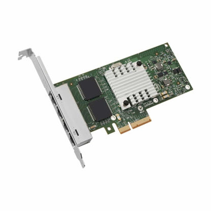 Picture of Intel Ethernet Server Adapter I340-T4 1Gbps RJ-45 Copper, PCI Express 2.0 x 4 Lane, OEM packaging