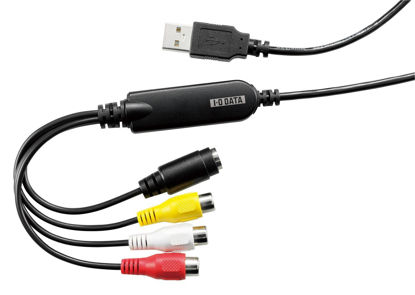 Picture of アイ・オー・データ IO Data Video/VHS 0.3 inch (8 mm) DVD/Blu-Ray Dubbing Computer Capture Video Capture Anareko Japanese Manufacturer GV-USB2/HQ