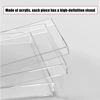 Picture of Transparent Acrylic Water Tank Shallow Sink Shooting Props, Deep Water Tank Storage Display Box, Coffee Tray Desktop Cosmetics Storage Tray(30x30x5cm/11.8x11.8x2in)