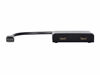 Picture of Monoprice 2-Port DisplayPort 1.2 to HDMI Multi-Stream Transport (MST) Hub, 4K@30Hz for 2 Displays, 21.6 Gbps Bandwidth, 11.8 Inch Cable, Black