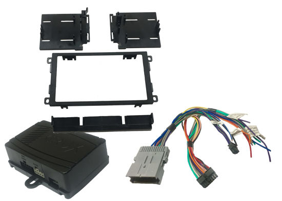 Picture of CRUX DKGM-C2D Radio Replacement with Double DIN Dash Kit for GM Class II Vehicles 2002-2013