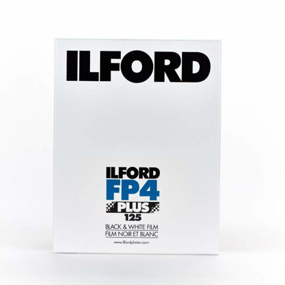 Picture of Ilford FP4+ Black and White 4x5 Sheet Film Pack of 25