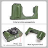 Picture of MUZIRI KINOKOO Fuji X100VI Case, Genuine Leather Protective Half Case Compatible for Fujifilm X100VI Camera - with Opening Bottom and Hand Grip Design - Green