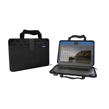 Picture of MAXCases Explorer 5 Work-In Case w/Pocket 14" (Black)