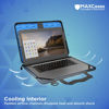 Picture of MAXCases Explorer 5 Work-In Case w/Pocket 14" (Black)