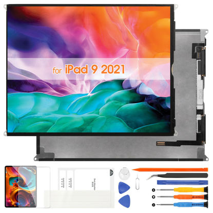 Picture of for iPad 7th 8th 9th Gen 2021 10.2" Screen Replacement (A2602 A2603 A2604 A2605 A2197 A2270) LCD Display Digitizer Repair Parts for iPad 7/8/9 Generation(Not Touch Screen)