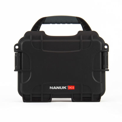 Picture of Nanuk 903 Small Waterproof Hard Case 9.1" x 6.8" x 3.8" - Black (903-0001)