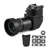 Picture of Camnoon Camera Viewfinder 1.25X/ 2.5X Magnification Right Angle Viewfinder with 10 Mounting Adapters Replacement for Canon Nikon Pentax Olympus Leica Fujifilm DSLR Camera