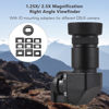 Picture of Camnoon Camera Viewfinder 1.25X/ 2.5X Magnification Right Angle Viewfinder with 10 Mounting Adapters Replacement for Canon Nikon Pentax Olympus Leica Fujifilm DSLR Camera