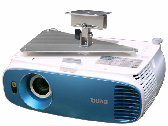 Picture of PCMD, LLC. Projector Ceiling Mount Compatible with BenQ TK800 TK800M with Lateral Shift Coupling (5-Inch Extension)