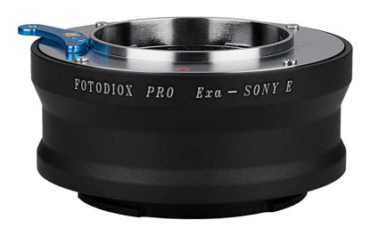 Picture of Fotodiox PRO Lens Adapter - Compatible with Exakta (Inner Bayonet) Auto Topcon SLR Lens Lenses on Sony Alpha E-Mount Mirrorless Cameras