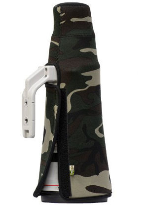 Picture of LensCoat TC5002ISFG TravelCoat Canon 500 f/4 IS II Lens Cover without Hood (Forest Green Camo)