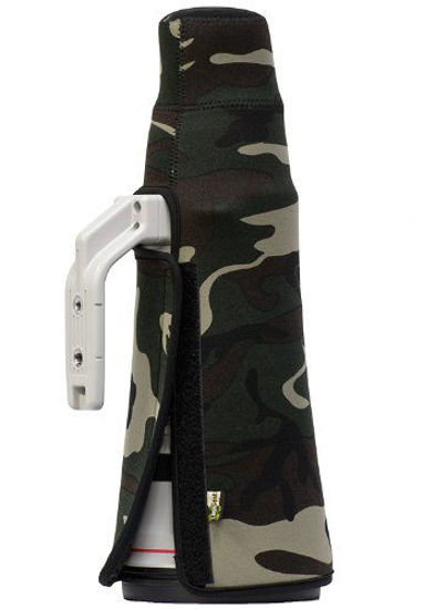 Picture of LensCoat TC5002ISFG TravelCoat Canon 500 f/4 IS II Lens Cover without Hood (Forest Green Camo)