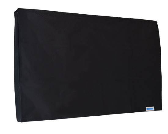 Picture of Comp Bind Technology Black TV COVER Compatible with Sunbrite SB-S-65-4K 65'' HDTV. OUTDOOR Waterproof and Heavy Duty COVER, FITS TV WITH WALL MOUNT 59.1''W x 4.3''D x 34.2''H