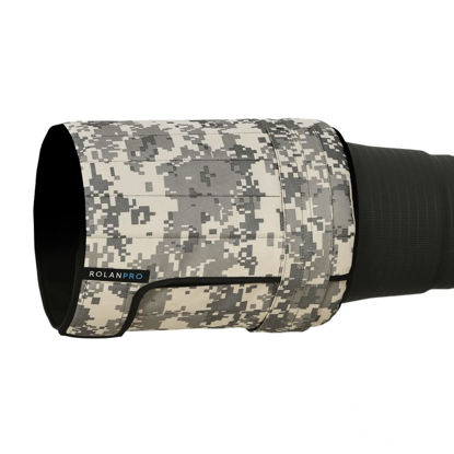 Picture of ROLANPRO Lens Hood Telephoto Lens Folding Hood for Canon Nikon Sony Sigma Tamron 400mm f/2.8, 600mm f/4, 800mm f/5.6 SLR (L)-#UCP Waterproof