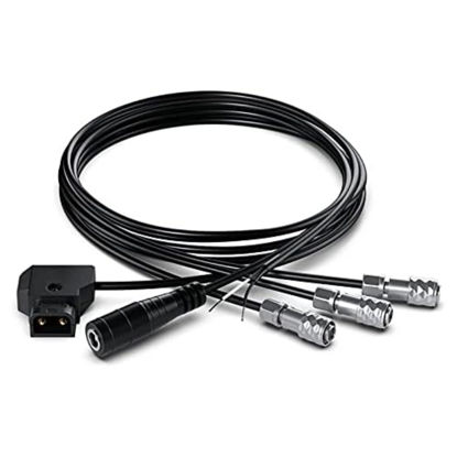 Picture of Blackmagic Design Pocket Camera DC Cable Pack Camera Cable - Camera Cables (0.65 m, Black, Female)