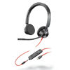 Picture of Plantronics - Blackwire 3325 Wired Stereo USB-C Headset with Boom Mic (Poly) - Connect to PC/Mac via USB-C or Mobile/Tablet via 3.5 mm Connector - Works with Teams, Zoom & More