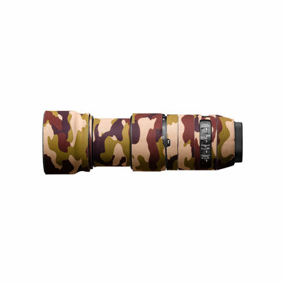 Picture of easyCover Lens Oak Neoprene Cover for Sigma 100-400mm f/5-6.3 DG DN OS Contemporary Lens, Brown Camouflage