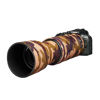 Picture of easyCover Lens Oak BROWN CAMOUFLAGE Neoprene Lens Protector Cover compatible for Canon RF 100-400mm F5.6-8 IS USM