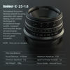 Picture of Andoer 25mm F1.8 APS-C Manual Focus Camera Lens Large Aperture Wide Angle Replacement for Sony E-Mount Mirrorless Cameras A7III/A9/NEX 3 3N/NEX 5 5T 5R/NEX 6 7/A5000/A5100/A6500/A6400/A6300/A6100