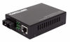 Picture of Intellinet Multimode SC Gigabit Ethernet Fiber Media Converter, Autonegotiation, 10/100/1000Base-T to 1000Base-SX, up to 1,800 ft. (550 m), 850 nm - 508544