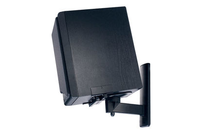 Picture of B-Tech BT77 Ultragrip Pro Speaker Mount, Set of 2, Side Clamp with Tilt and Swivel, Black