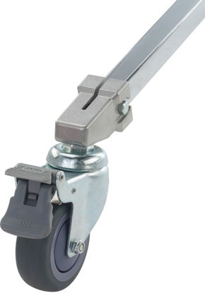 Picture of Kupo 75mm Caster with Brake 22mm Square Adapter Set of Three (KS940422)