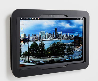 Picture of TABcare Compatible MS Surface Pro 3 Black Acrylic VESA Security Enclosure with Wall Mount Kit