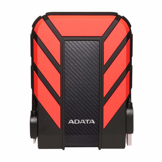 Picture of ADATA AHD710P-1TU31-CRD Pro 1TB USB 3.1 IP68 Waterproof/Shockproof/Dustproof Ruggedized External Hard Drive, Red