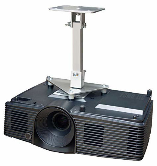 Picture of PCMD, LLC. Projector Ceiling Mount Compatible with Infocus IN1156 IN1188HD (10-Inch Extension)