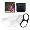 Picture of 150mm Handheld Subtle Kaleidoscope Lens Filter,Special Effects Lens Filters, Semicircular Optical Glass Prism Filter, Video SLR Camera Accessories