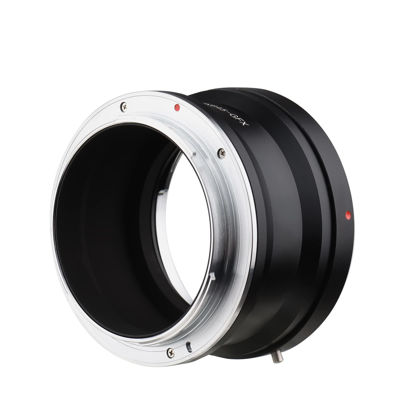 Picture of SHUBIAO PK645-GFX Camera Lens Adapter Replacement for Pentax PK645 Lens to Fujifilm G Mount GFX100 GFX50S GFX50R GFX100S Cameras