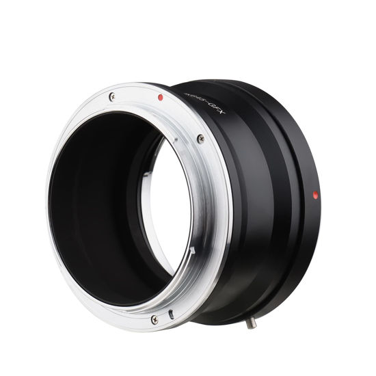 Picture of SHUBIAO PK645-GFX Camera Lens Adapter Replacement for Pentax PK645 Lens to Fujifilm G Mount GFX100 GFX50S GFX50R GFX100S Cameras