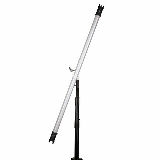Picture of Nanlite PavoTube Single T12 LED Tube Holder with Swivel Ball Joint and 5/8in Baby Pin