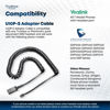 Picture of TruVoice HD-300 Deluxe Headset with Noise Reduction Voice Tube & HD Sound - Compatible with Yealink, Grandstream, Sangoma, Ooma and Snom Desk Phones