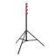 Picture of Flashpoint Color Coded Pro Air Cushioned Heavy Duty Light Stand for Photography, This Portable Photography Light Stand Tripod is Lightweight and Durable (V2) (Red, 13')