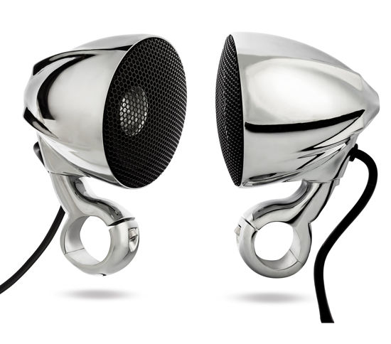 Picture of NOAM N3C - ATV/Motorcycle Waterproof Chrome Speakers