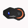 Picture of FreedConn Motocycle Helmet Waterproof and Wireless Bluetooth Headset TMAX-E/FM Radio/1000M Intercom/6 Riders Intercom/Moto Biking & Skiiing/ + Boots Protector