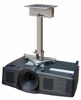 Picture of PCMD, LLC. Projector Ceiling Mount Compatible with Optoma EH412 EH412ST GT1080HDR HD27H HD29HST HD39HDR with Lateral Shift Coupling (12-Inch Extension)