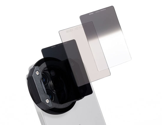 Picture of NiSi IP-A+P2 Landscape Kit for iPhone® | Holder and Filter Frame with Square Neutral Density Filters for iPhone® Photography