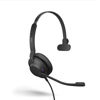 Picture of Jabra Evolve2 30 MS Wired Headset, USB-C, Mono, Black - Lightweight, Portable Telephone Headset with 2 Built-in Microphones - Work Headset with Superior Audio and Reliable Comfort